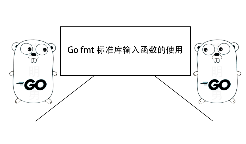 一文了解 Go fmt 标准库输入函数的使用